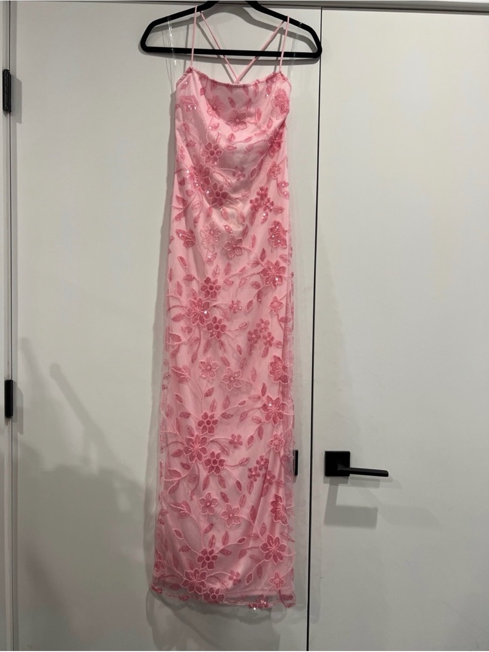 Peppermayo Bright Lights Beaded Maxi Dress — Pink, Size S — NWT - Picture 3 of 6